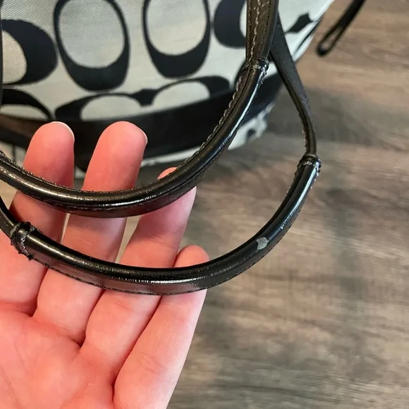 Coach Monogram Tote - Picture 5 of 13